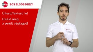 Erős vérzés, sokk